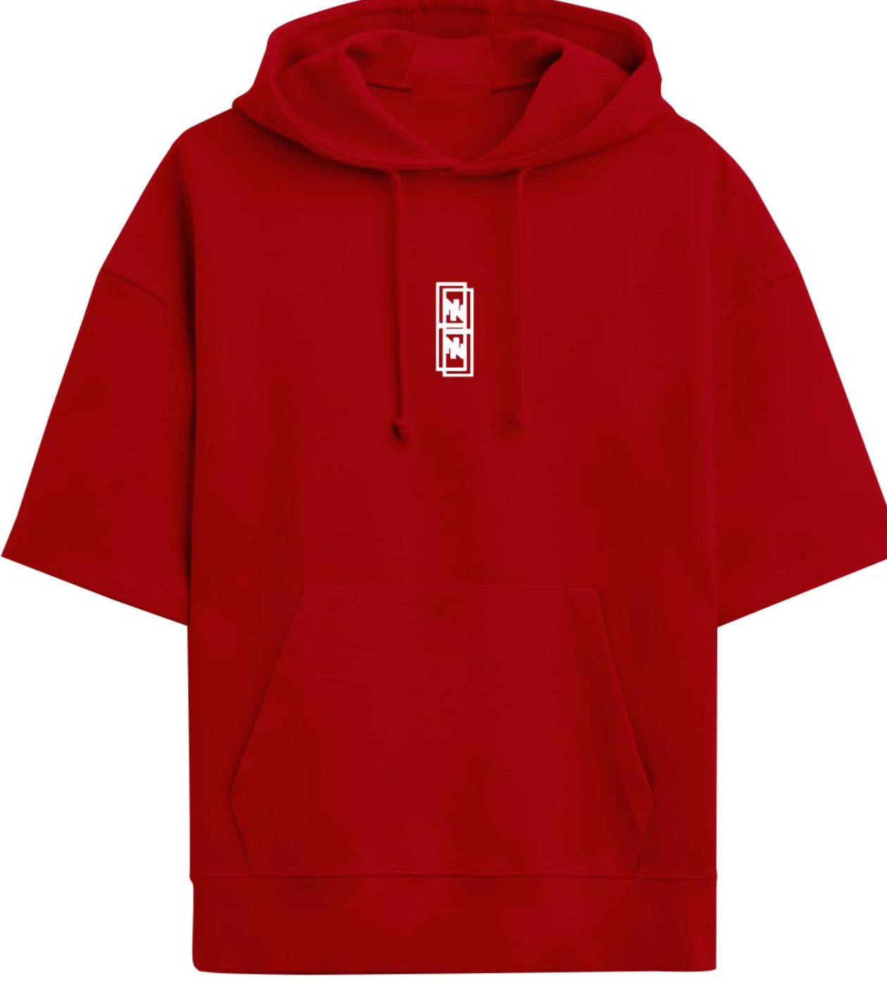 Nikel Embroidered complete set sleeveless hoodie and short