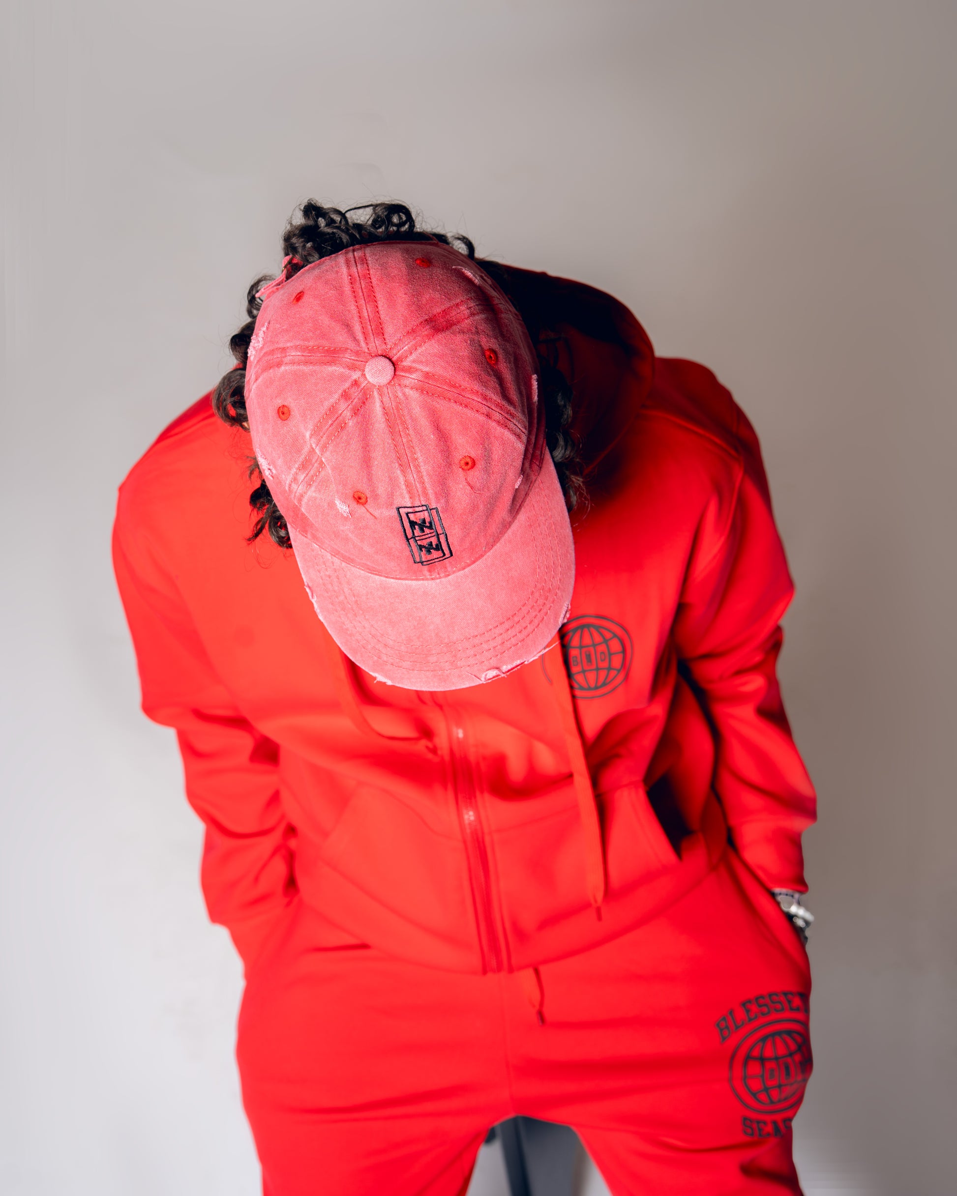 Nikel limited edition vintage embroidered faded hat