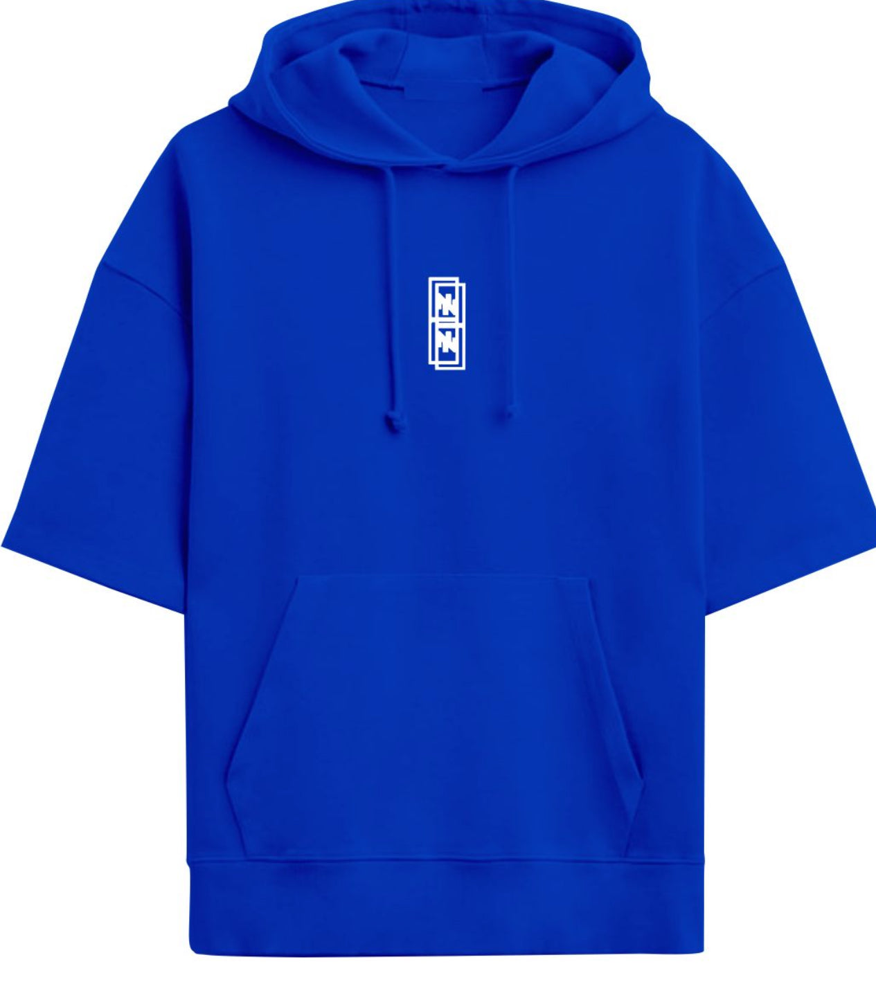 Nikel Embroidered complete set sleeveless hoodie and short