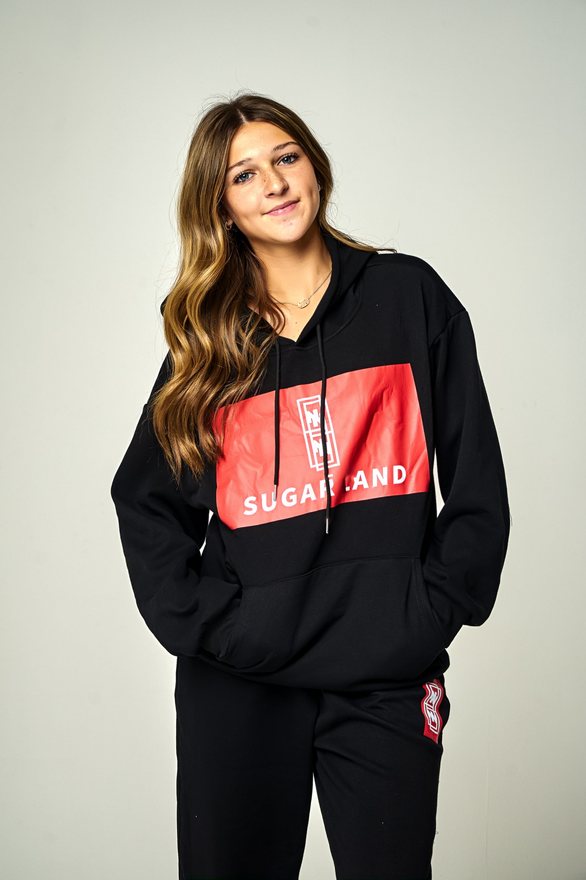 SUGARLAND X NIKEL Complete Set, Black Hoodie And Pants.