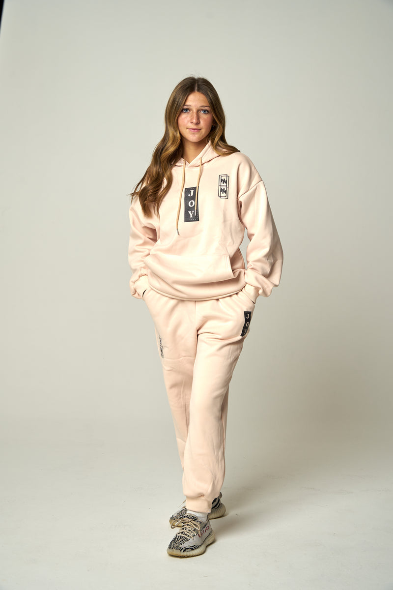 JOY X NIKEL Complete set, Insulated Cream White Hoodie