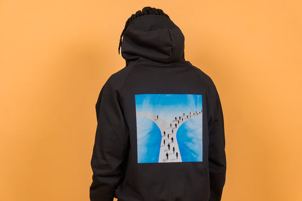 NIKEL road map oversize believe hoodie