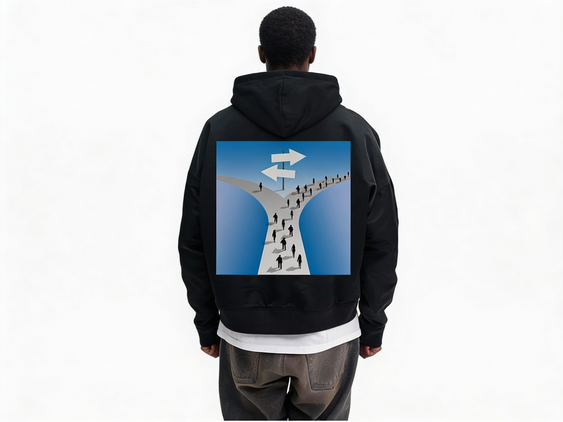 Abundance X Believe  oversize hoodie
