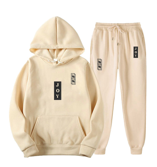 JOY X NIKEL Complete set, Insulated Cream White Hoodie