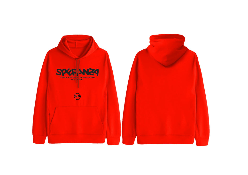 NIKEL SCARLET RED SPERANZA HOODIE