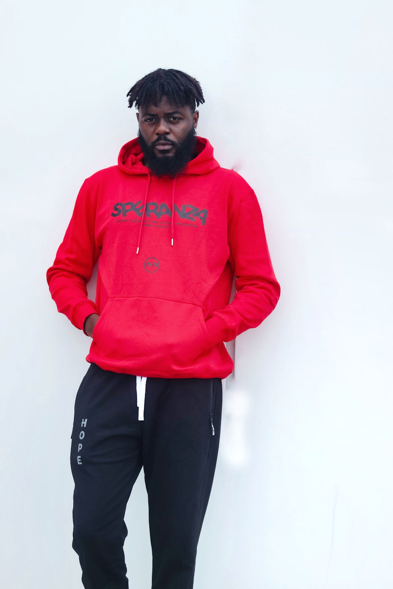 NIKEL SCARLET RED SPERANZA HOODIE